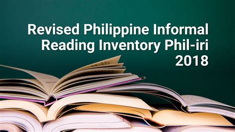 Revised Philippine Informal Reading Inventory (Phil.
